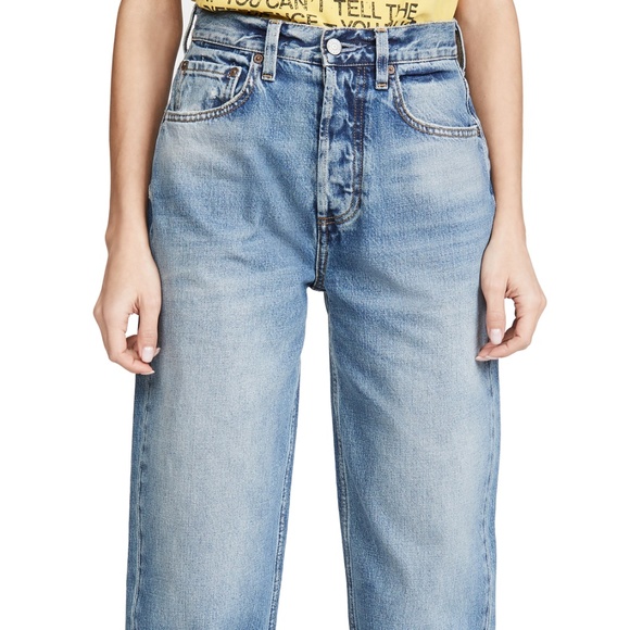 Boyish Denim - Boyish The Ziggy High Rise Rigid Relaxed Leg Jeans